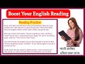 Reading Practice/इंग्रजी वाचन मराठी अर्थासह/Boost your English