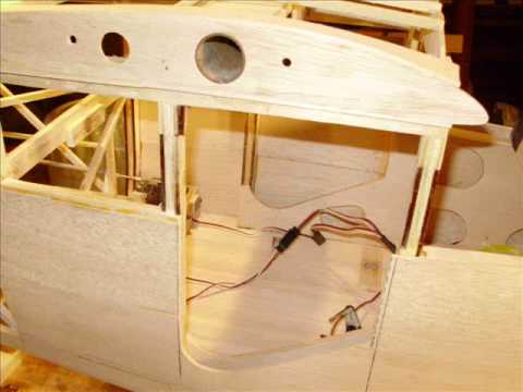 Stinson Reliant Fuselage Balsa Covering