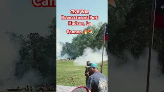 Civil War reenactment at Port Hudson #porthudson  #civilwar #civilwarreenactor #americancivilwar