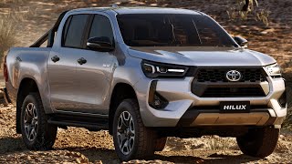 New 2024 Toyota HILUX facelift Upgraded (48-Volt Powertrain) more RUGGED Style & MUSCULAR Look!
