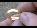 36.Поиск золота РЫЖИК ПЫЖИК золотое кольцо 300 лет АЛЛИЛУЙЯ Post-medieval gold ring METAL DETECTING