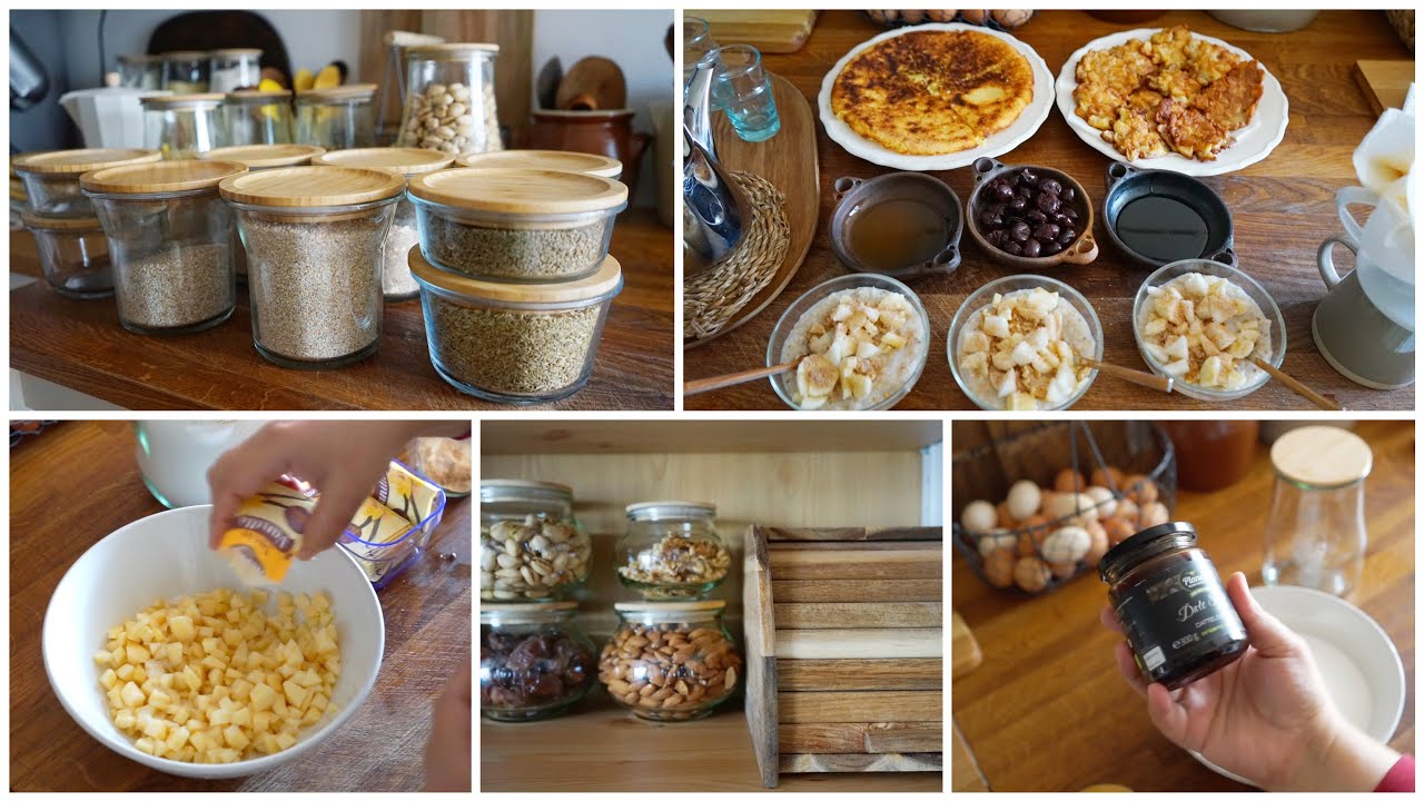 يوم معي : طريقتي في تنظيف و ترتيب المطبخ عمل السكر البني في المنزل  فطائر التفاح  و عشاء لذييييذ