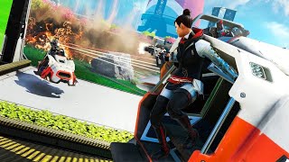 FIRST trio to use 3 trident’s THE WHOLE GAME‼️ | cars on apex legends 🏎️🏎️🏎️