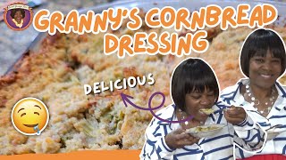 How to Make The Best Granny's Cornbread Dressing for Thanksgiving| Thanksgiving Recipes