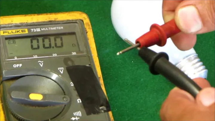 Using a Multimeter to check a light bulb - DayDayNews