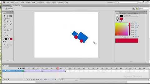 membuat animasi motion tween sederhana dengan adobe flash untuk pemula