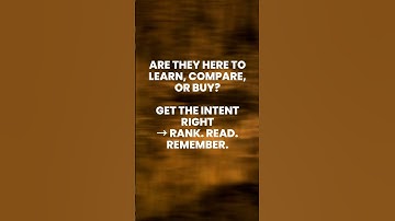 Search Intent Matching Explained: Unlock SEO Secrets That Win Clicks in 2025!