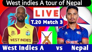 West Indies A vs Nepal   I NEP vs WIA 2nd T20, WI A vs NEP 2024 I West Indies A tour of Nepal