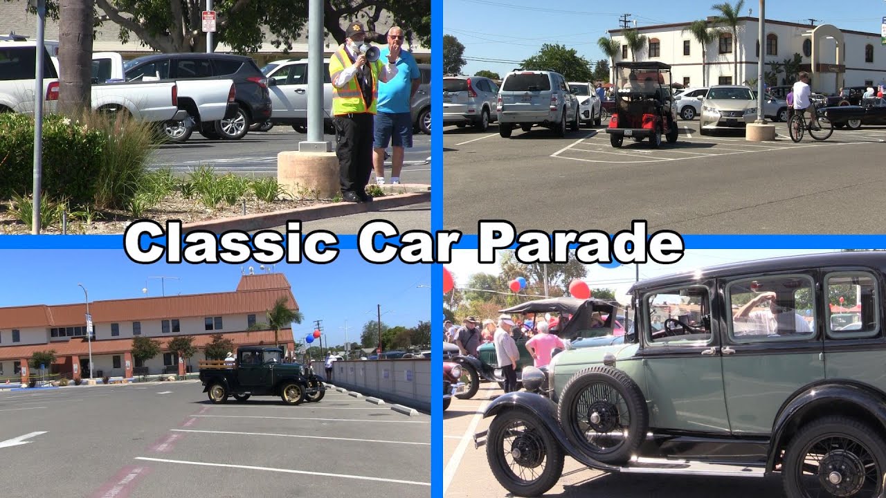 Classic Car Parade June 12, 2021 Leisure World Seal Beach California