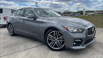 2015 Infiniti Q50 Sport 3.7 V6 POV Test Drive & Review #NBCRMAG.COM