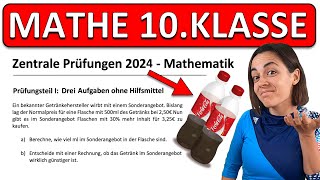 🚀🚀🚀 Schaffst DU diese 3 AUFGABEN aus der 10er-PRÜFUNG für Haupt-/Realschule und Gymnasium?