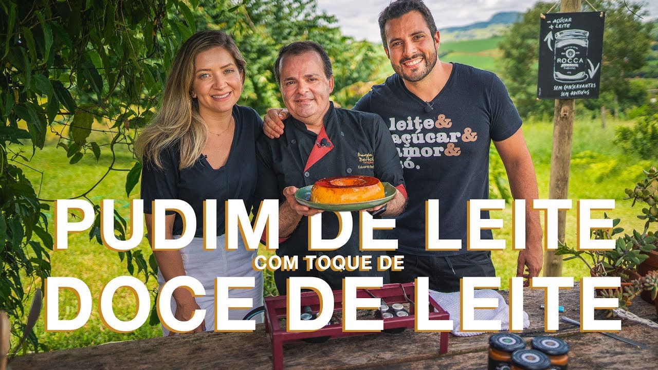 Pudim de leite com um toque de doce de leite | ROCCA #04