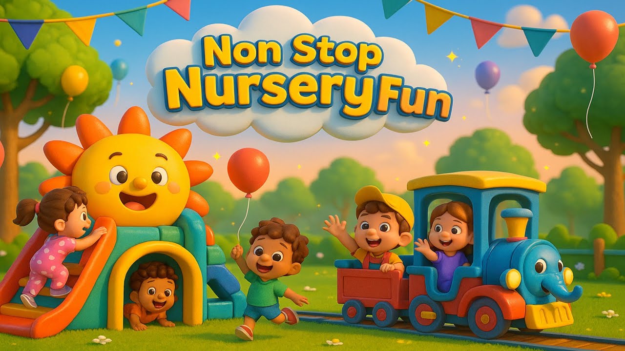 Non stop Nursery Fun - Nursery Rhymes For Babies - Kids Songs - YouTube