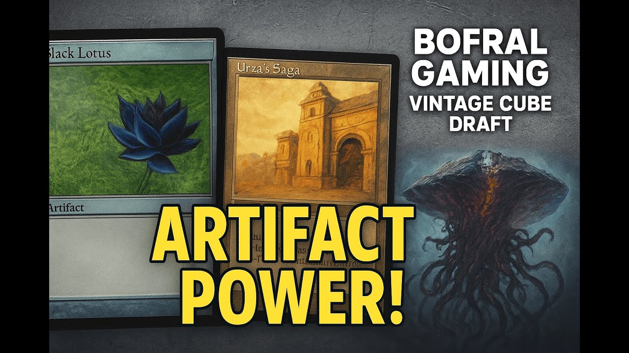 Broken Artifacts Only: Drafting Black Lotus, Urza’s Saga & Mishra’s Workshop! (Round 2)