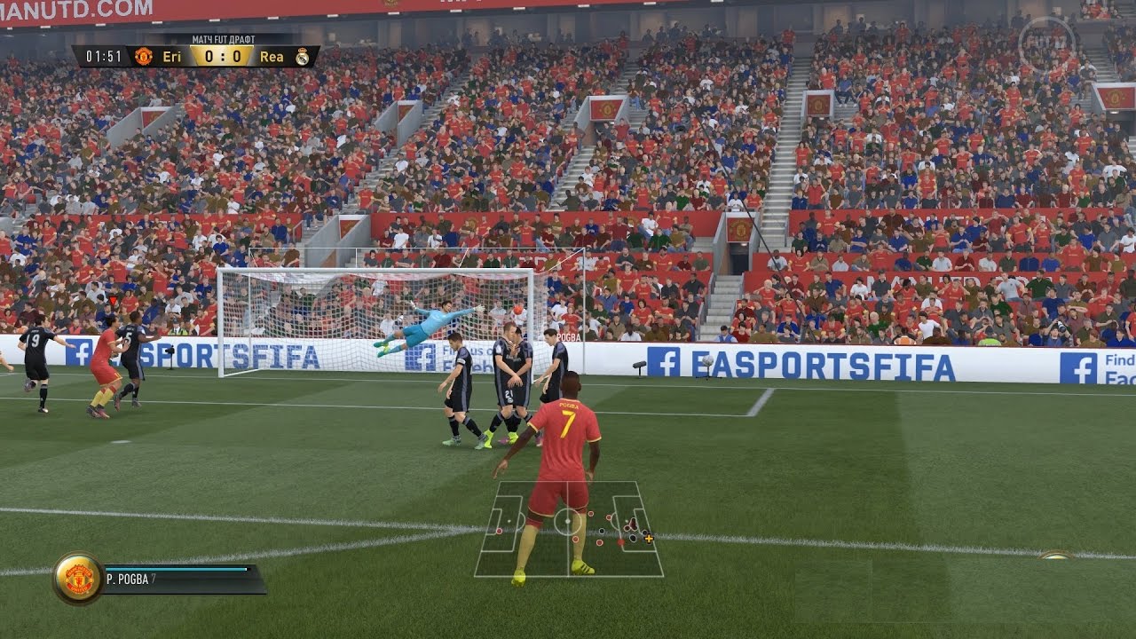 ГОЛ СО ШТРАФНОГО УДАРА В FUT DRAFT FIFA 17 ★ ВТОРАЯ ПОБЕДА ДРАФТ ОНЛАЙН ФИФА 17 БЫСТРЫЙ ГОЛ