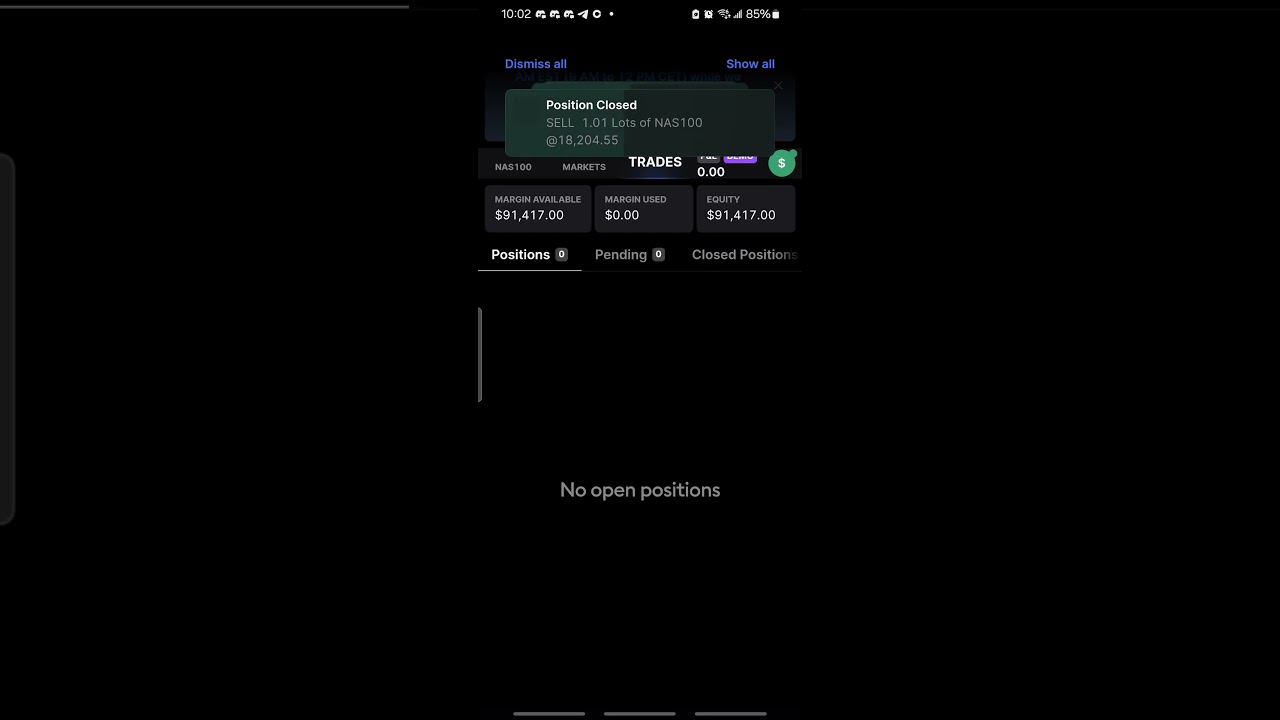 Overleveraged 100k funded account failed.  Hit -$10k