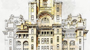 Construction - Architectural Art Photoshop Action - Tutorial