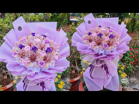 Video Bó hoa tiền 50k | Hướng dẫn bó hoa bằng tiền (Tập 48)|... - youtube