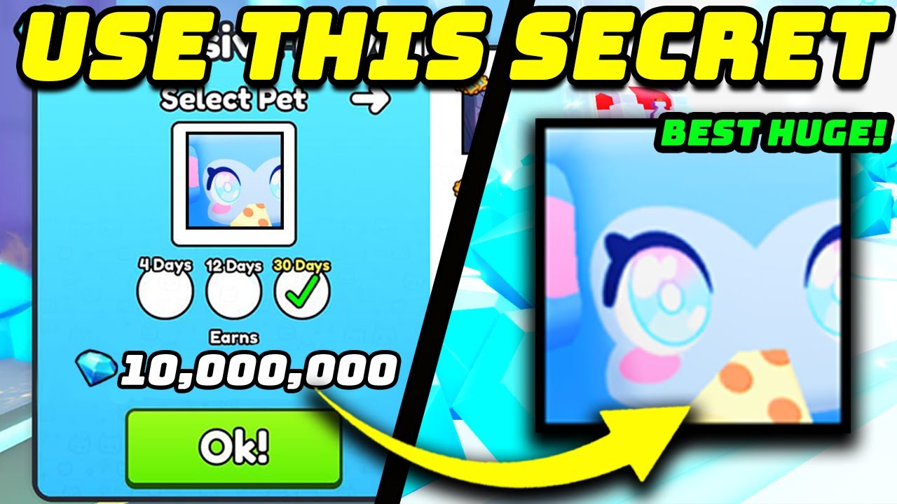 Make 10M Gems/Day Using THIS Secret Exclusive Daycare Trick In Pet