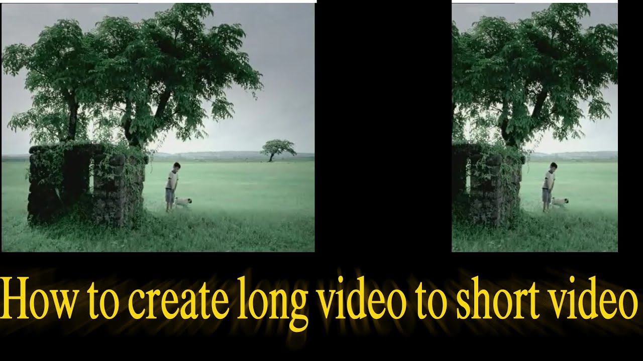 how to create long video to short video in premierepro # ...