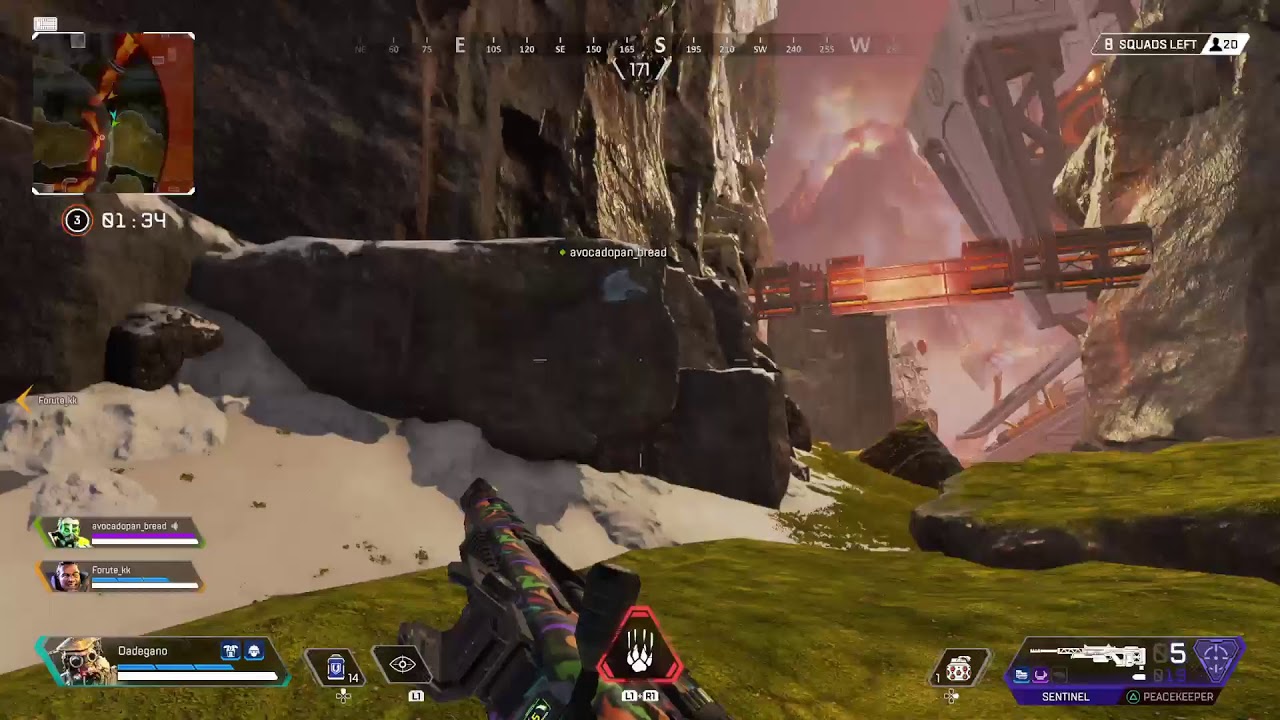 Dadegano's Live PS4 Broadcast Apex legends