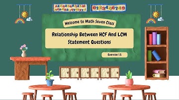 HCF & LCM Relationship Explained/ Statement Questions from Exercise 1.5/ Class 6/ Mathemagics1525