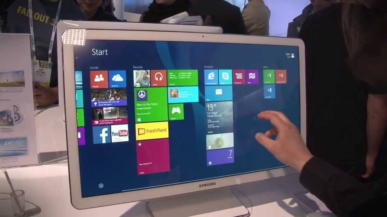 Samsung flashes some pearly whites with its ATIV One 7 allinone at