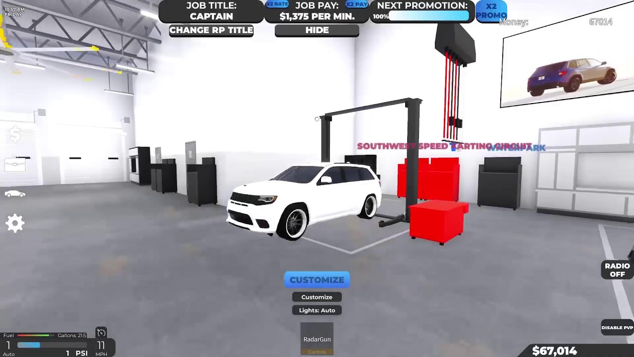 Roblox cutting up in a trackhawk