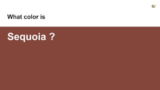 Sequoia color #84463b hex color - Red color - Cool color 84463b