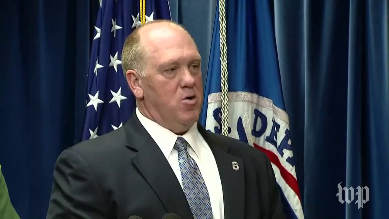 DHS holds a news conference on immigration and border enforcement