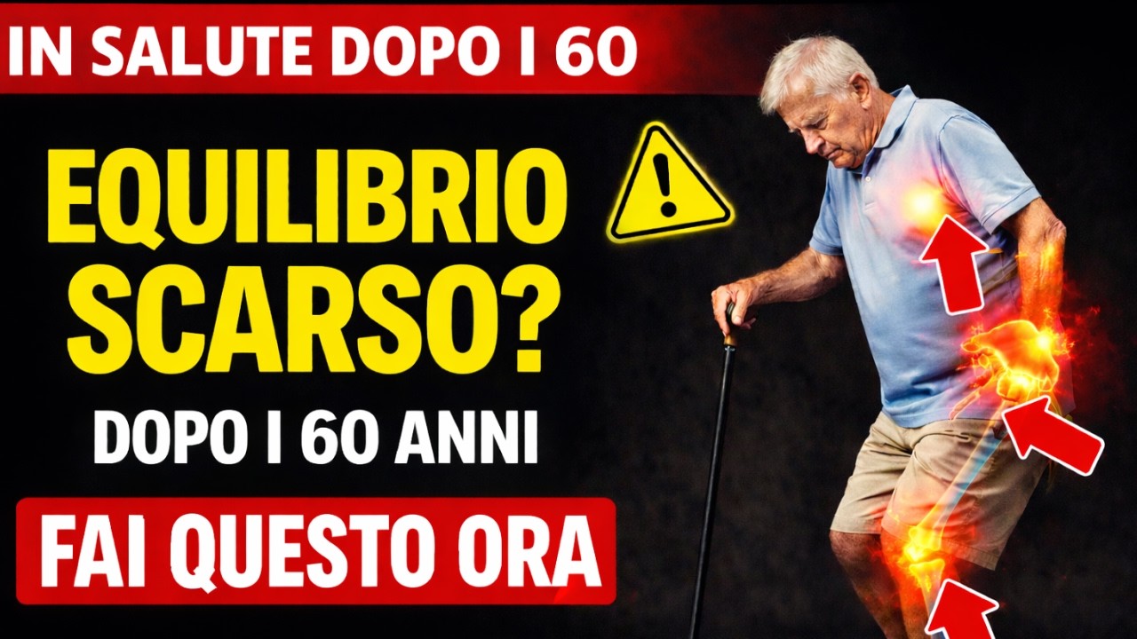 EQUILIBRIO SCARSO DOPO I 60 ANNI? FAI QUESTO ORA (5 ESERCIZI SICURI)