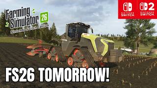 Farming Simulator 26 Releases May 19 on Nintendo Switch!