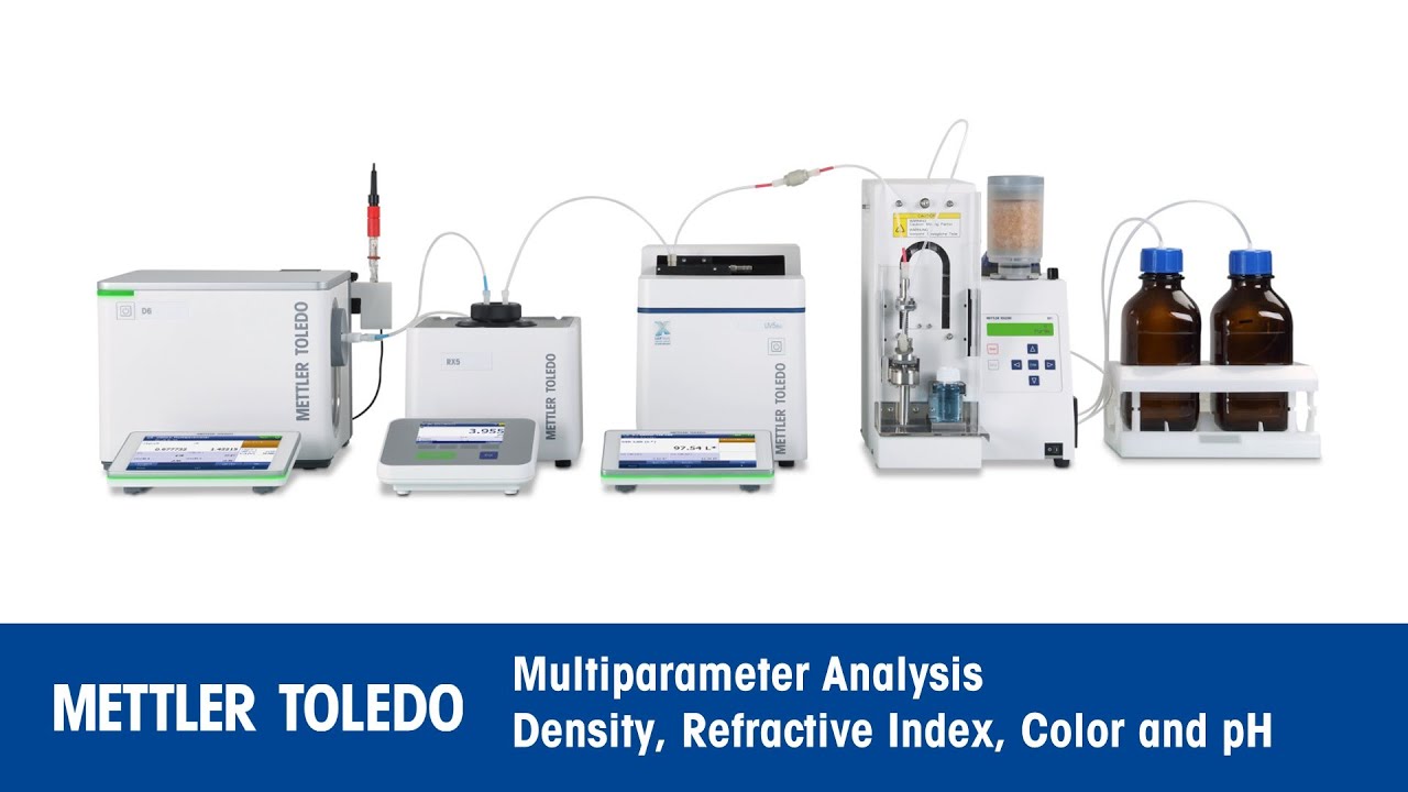 Multiparameter Analysis of Density, Refractive Index, pH and Color