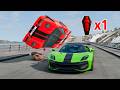 Realistic High-Speed Bus Crashes in BeamNG.drive #4 | Ultra Detailed Crash Compilation