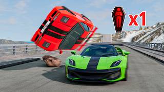 Realistic High-Speed Bus Crashes in BeamNG.drive #4 | Ultra Detailed Crash Compilation