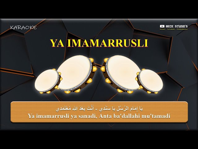 Karaoke Banjari || Ya Imamarrusli Ya Sanadi (Lirik) class=