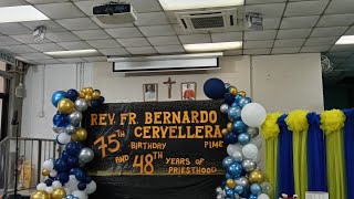 P1 Welcoming Fr. B & Greetings
