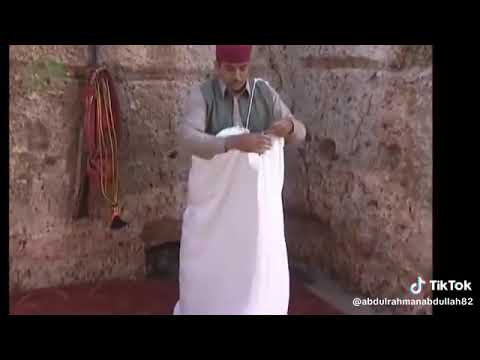 كيفيه ارتداء زي الفارس والذي يسمى جرد والاحلاط وفرمله والشنه