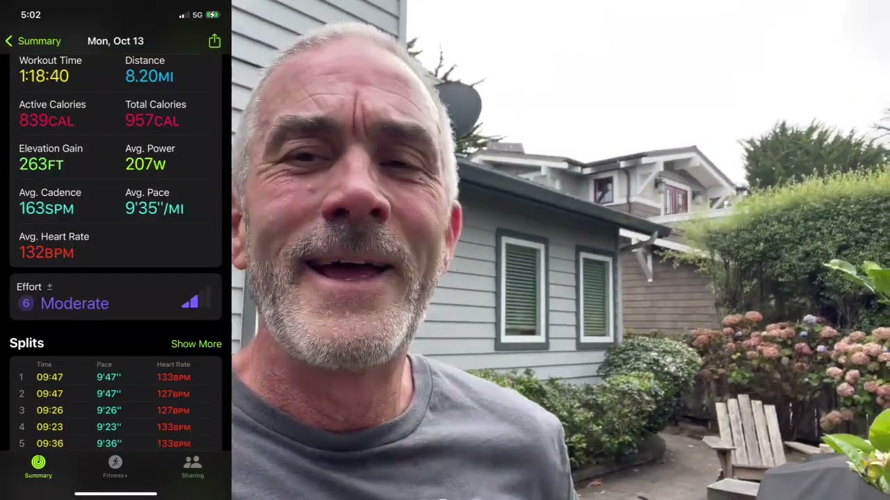 Day 41 Monterey Bay Half Marathon Training