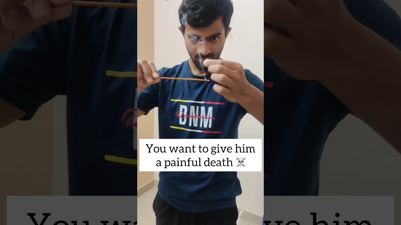 Best revenge from mosquito ! 🦟🤕 