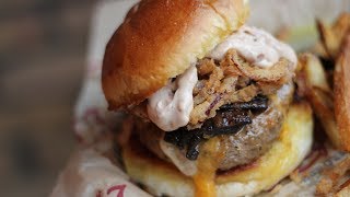 The Steakhouse - Burger of the Month at Lucy's #7 Burger Bar