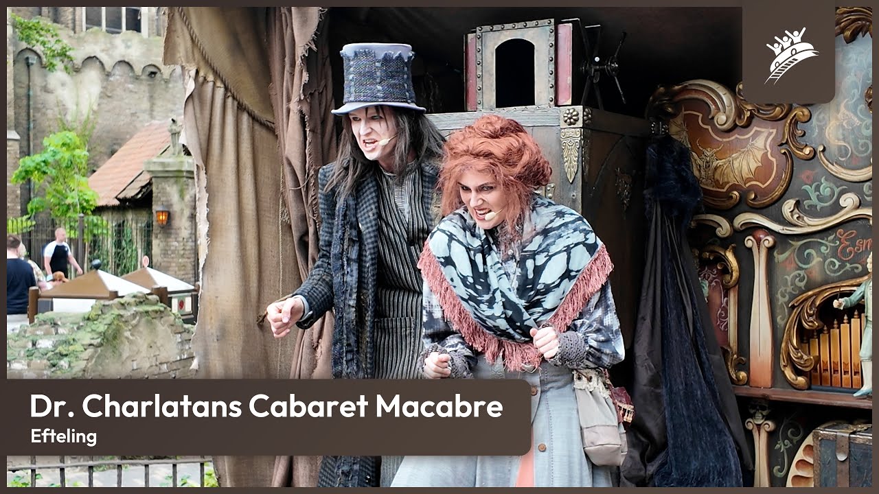 Dr. Charlatan's Cabaret Macabre - NEW Danse Macabre Show at Efteling (2025)