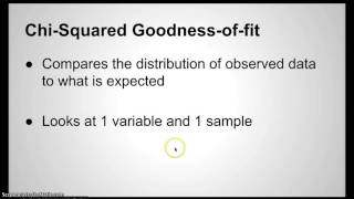 Chapter 25:  Comparing Counts