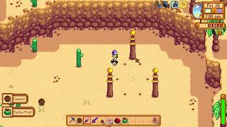 Foraging in Calico Desert while going to Skull Caverns can be bad for inventory space unless Chests