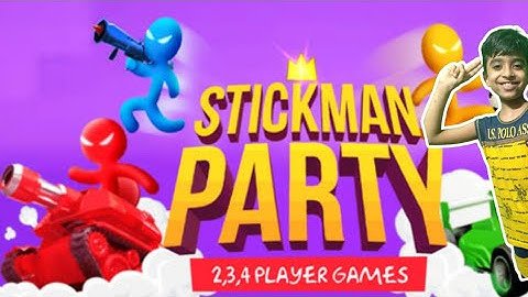 Stickman Party: 1 2 3 4 Player Games free - All Minigames (Android, ios Game) Gameplay Walkthrough