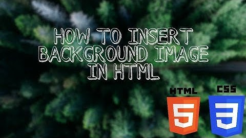 How to add Background Image on HTML | How to set website background image using notepad #html#css