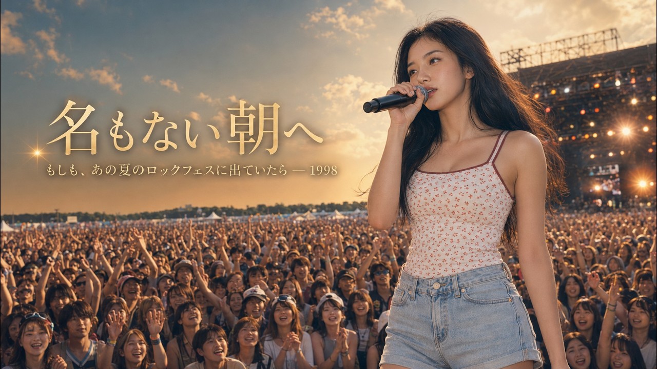 名もない朝へ｜もしも、あの夏のロックフェスに出ていたら ― 1998 #1