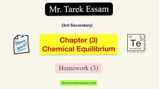 3rd Secondary - Solving chapter (3) Homework (3) - Seniors 2026