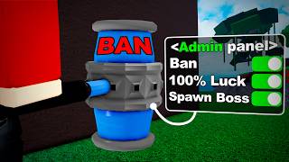 I Obtained Blox Fruit's ADMIN Weapons