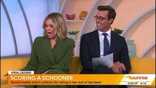 Schooner Scorer On Sunrise Australia